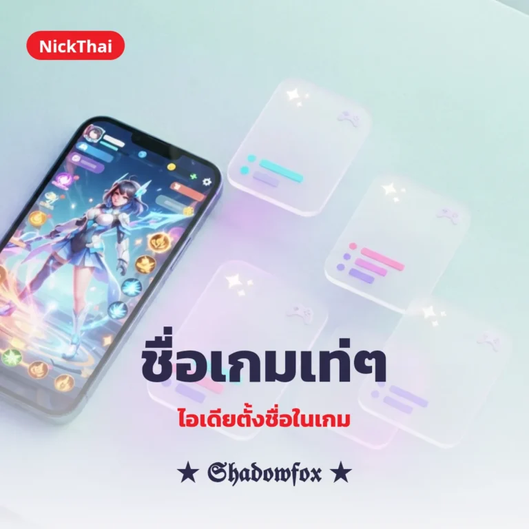 ชื่อเกมเท่ๆ 48 แบบ อักษรพิเศษ ไอเดียตั้งชื่อในเกม คัดลอกฟรี | NickThai